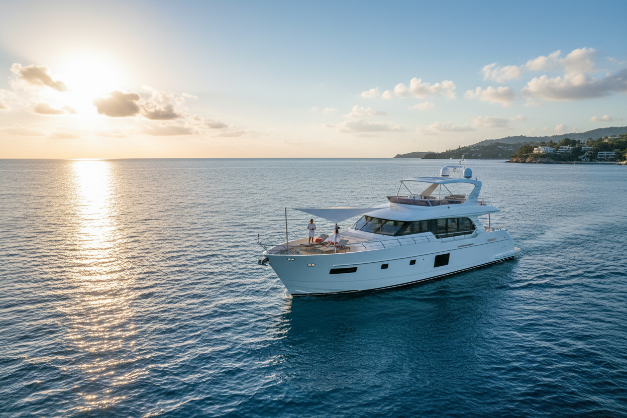 Luxury yacht hero banner